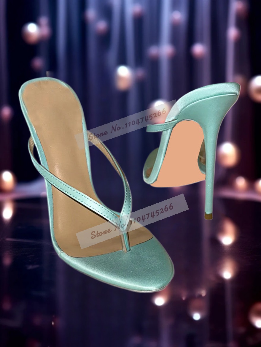 Light Green Satin Clip Toe Hig - Slip Dress Satin 리뷰 및 가격