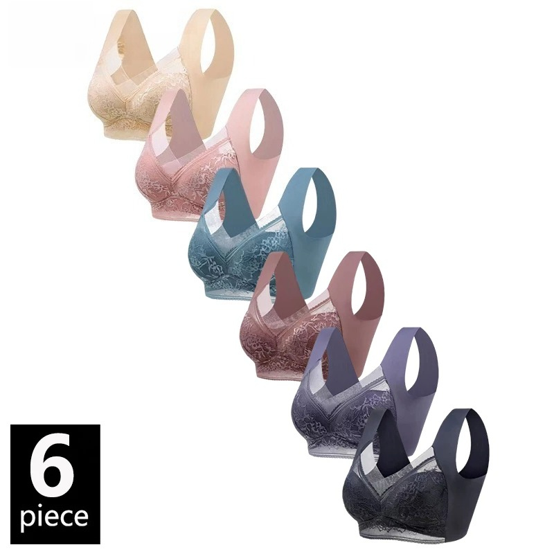 6PCS Women Wireless Push Up Br - Push Up Bra Padded 리뷰 및 가격