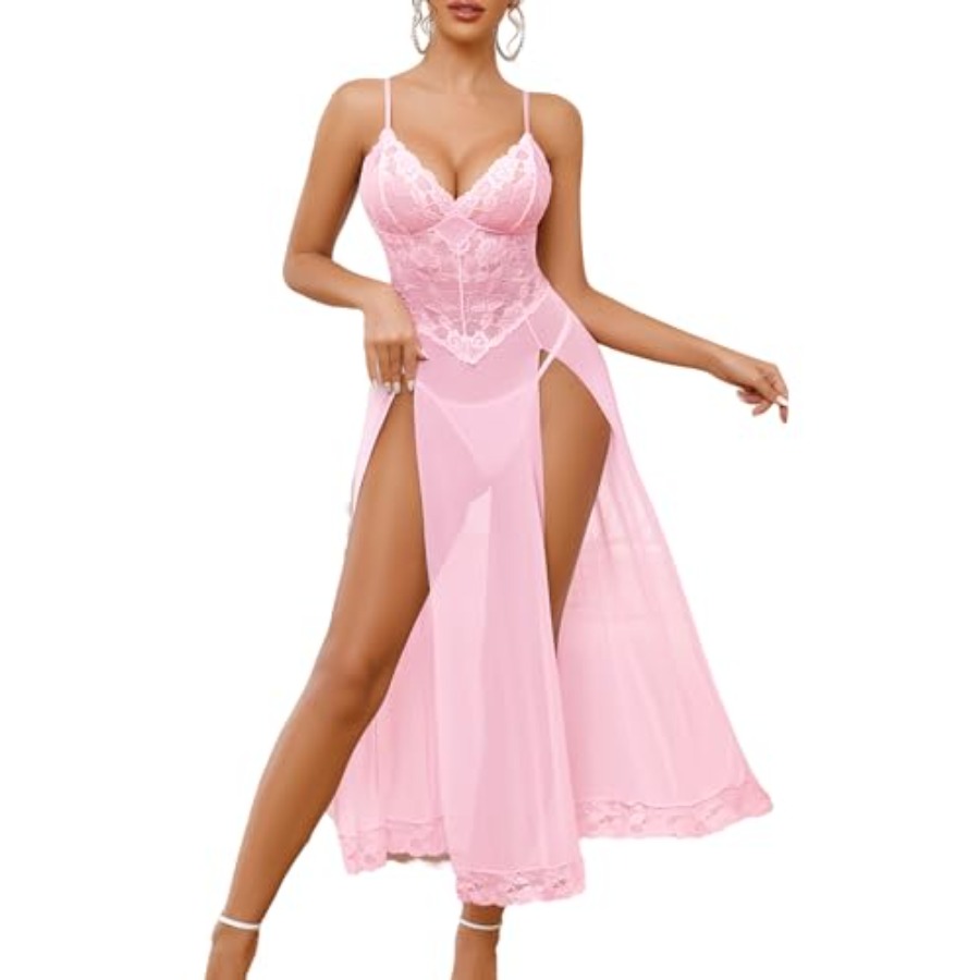 Avidlove Women Lingerie Dress  - Babydoll Chemise Night 리뷰 및 가격