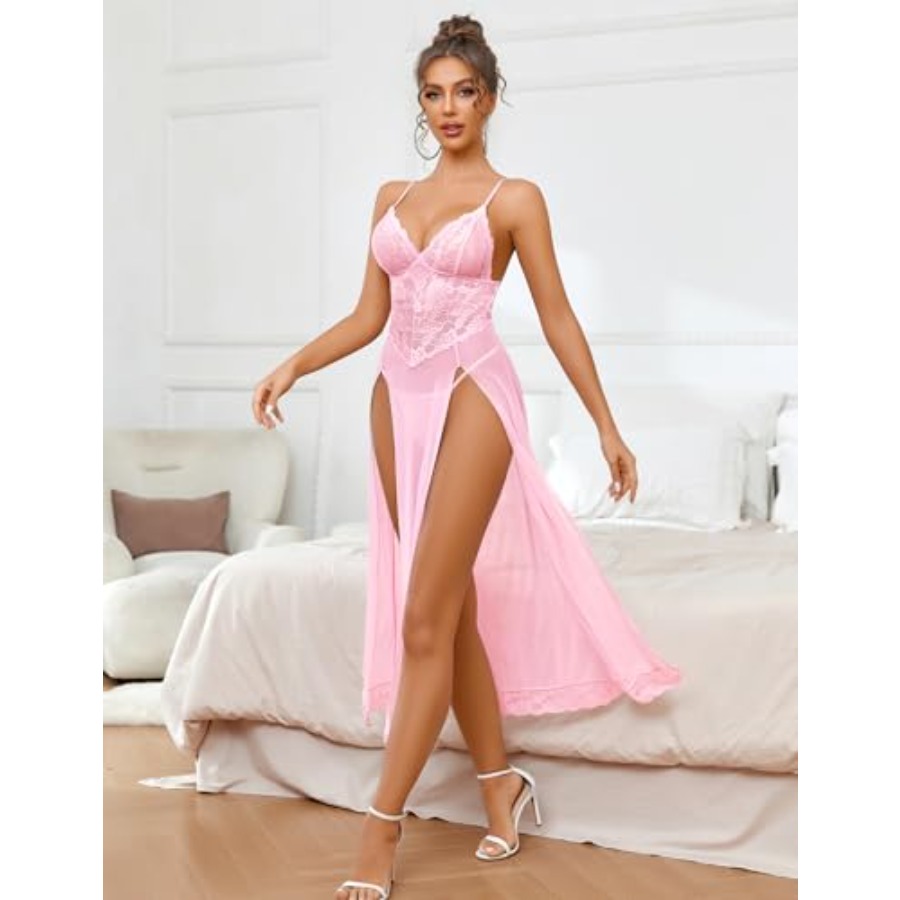 Avidlove Women Lingerie Dress  - Babydoll Chemise Night 리뷰 및 가격