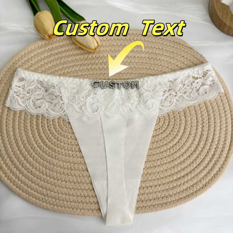 Personalized Custom Thong Name - Thong Bikini Women 리뷰 및 가격