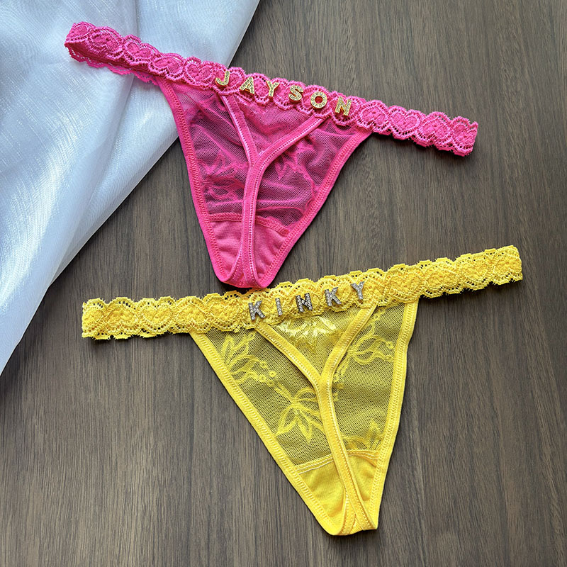 Custom Thong Panties Name Crys - Thong Bikini Women 리뷰 및 가격