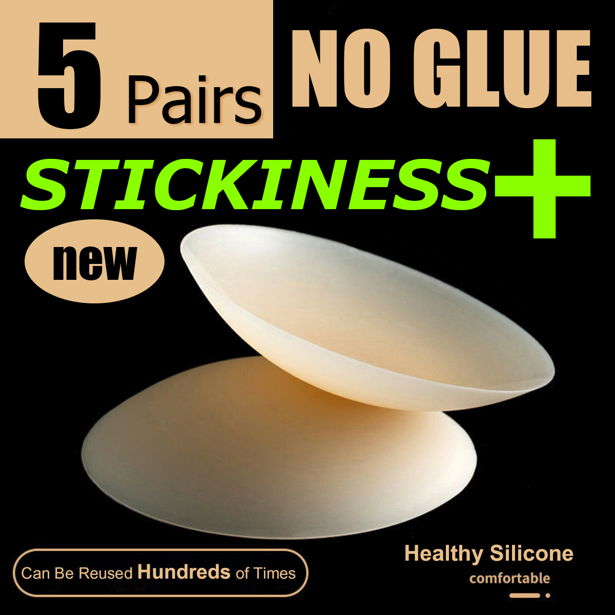 5 Pairs More Sticky 10cm No Tr - Silicone Bra Adhesive 리뷰 및 가격