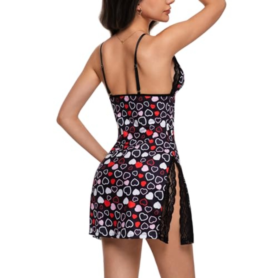 Night Gowns for Women V Neck L - Babydoll Chemise Night 리뷰 및 가격