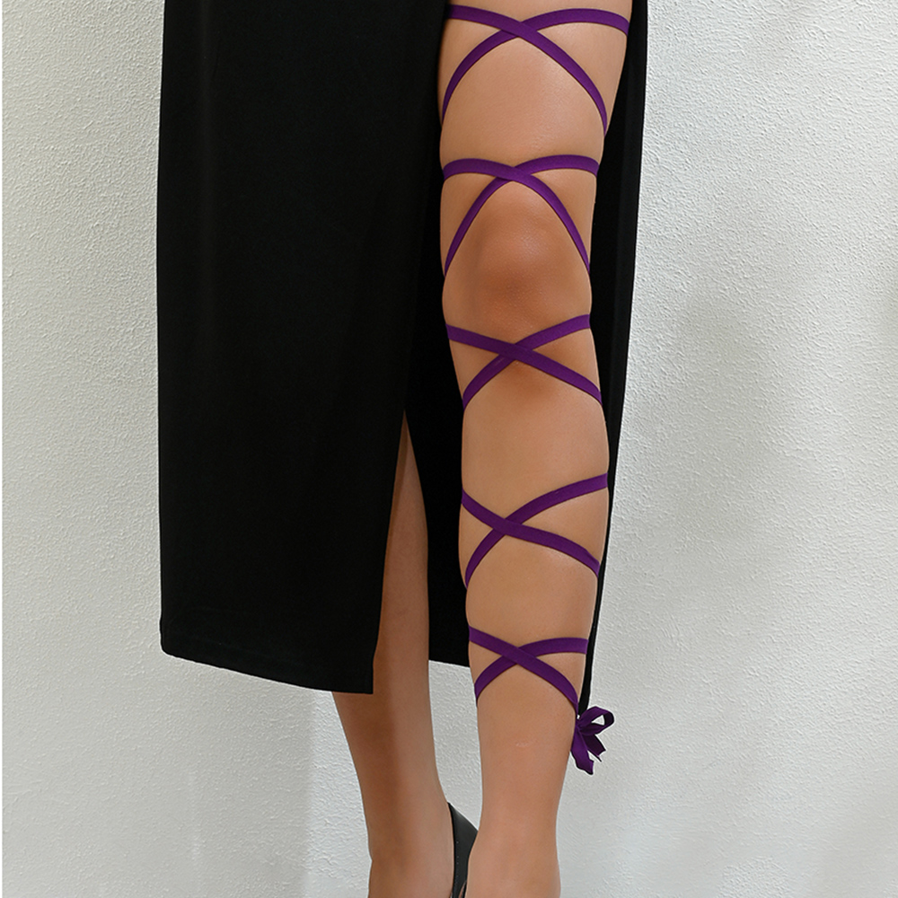 Punk Arm Wrap Elastic Crossed  - Garter Belt Set 리뷰 및 가격