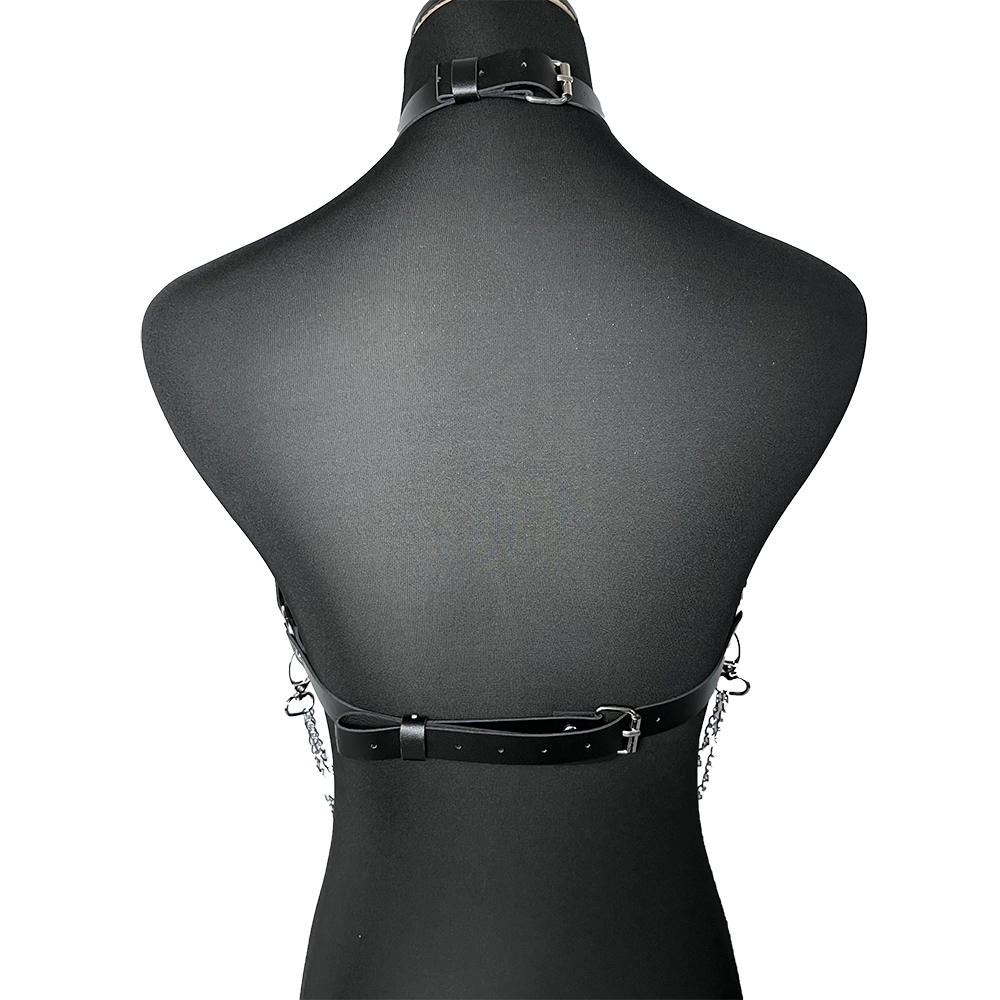 Chain with Leather Lingerie Wo - Garter Belt Set 리뷰 및 가격