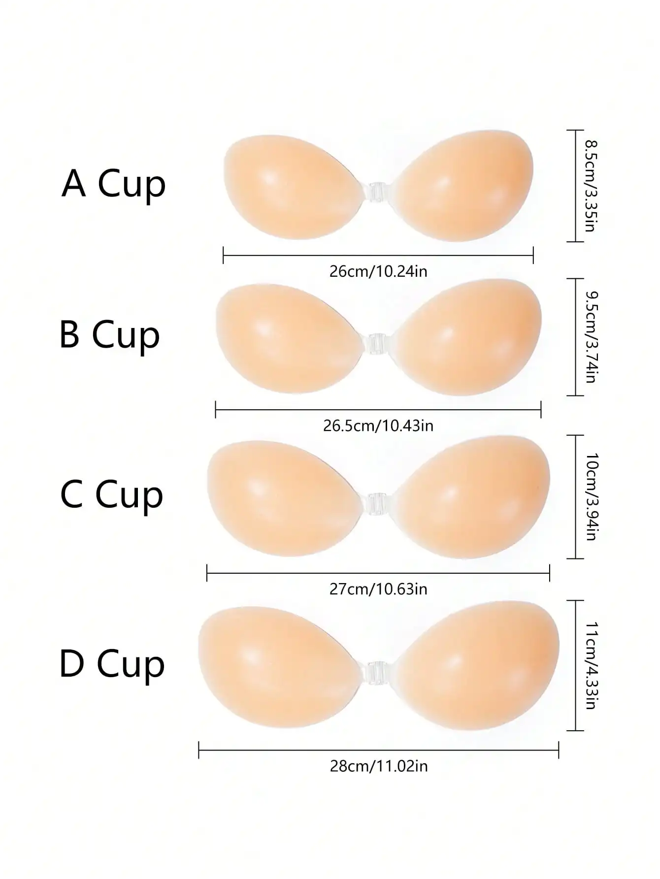 1pc Women's Silicone Sticky Br - Silicone Bra Adhesive 리뷰 및 가격
