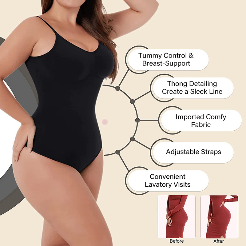 Seamless Backless Sculpting Bo - Shapewear Bodysuit Firm 리뷰 및 가격