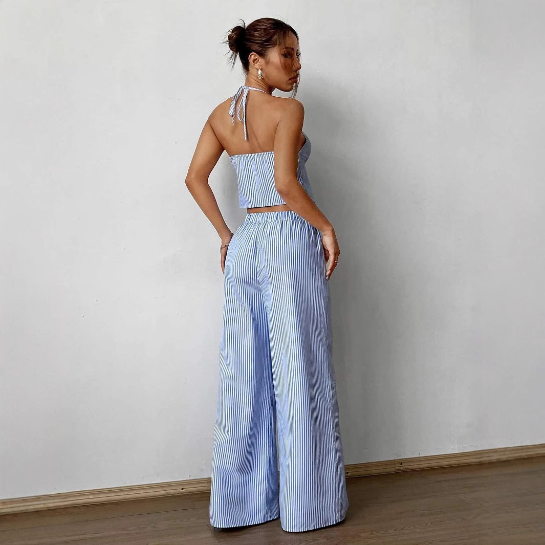 Striped Lace Up Camisole Colla - Cami Top Lace 리뷰 및 가격