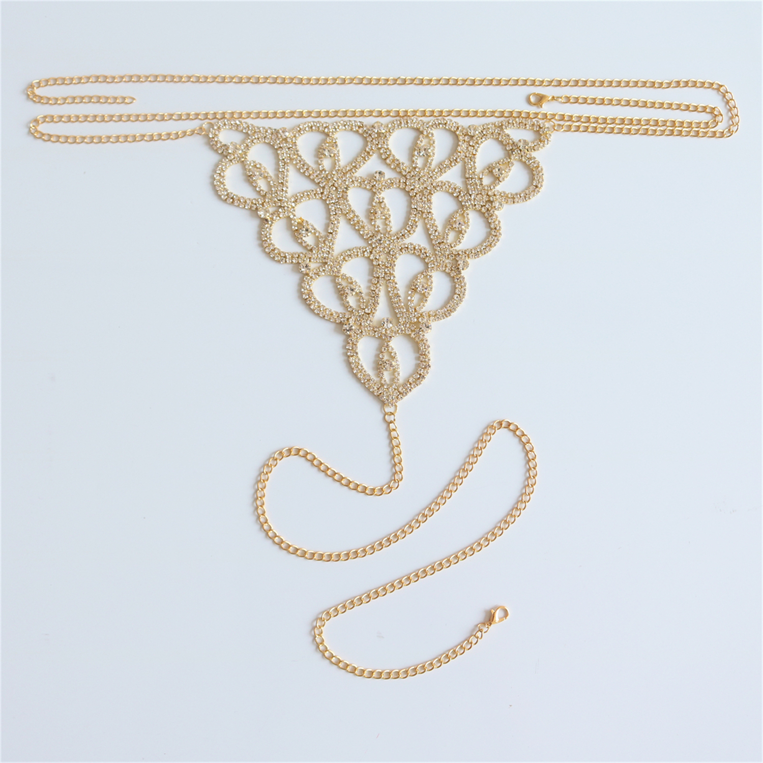 Sexy Body Chain Heart-shaped T - Thong Bikini Women 리뷰 및 가격