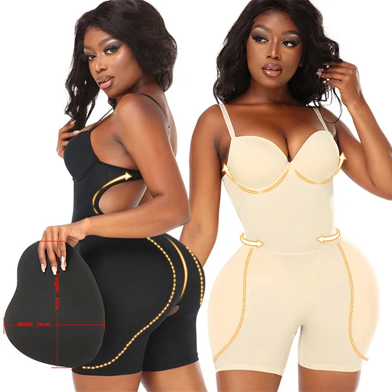 Bodysuits Shapewear Padded Hip - Shapewear Bodysuit Firm 리뷰 및 가격