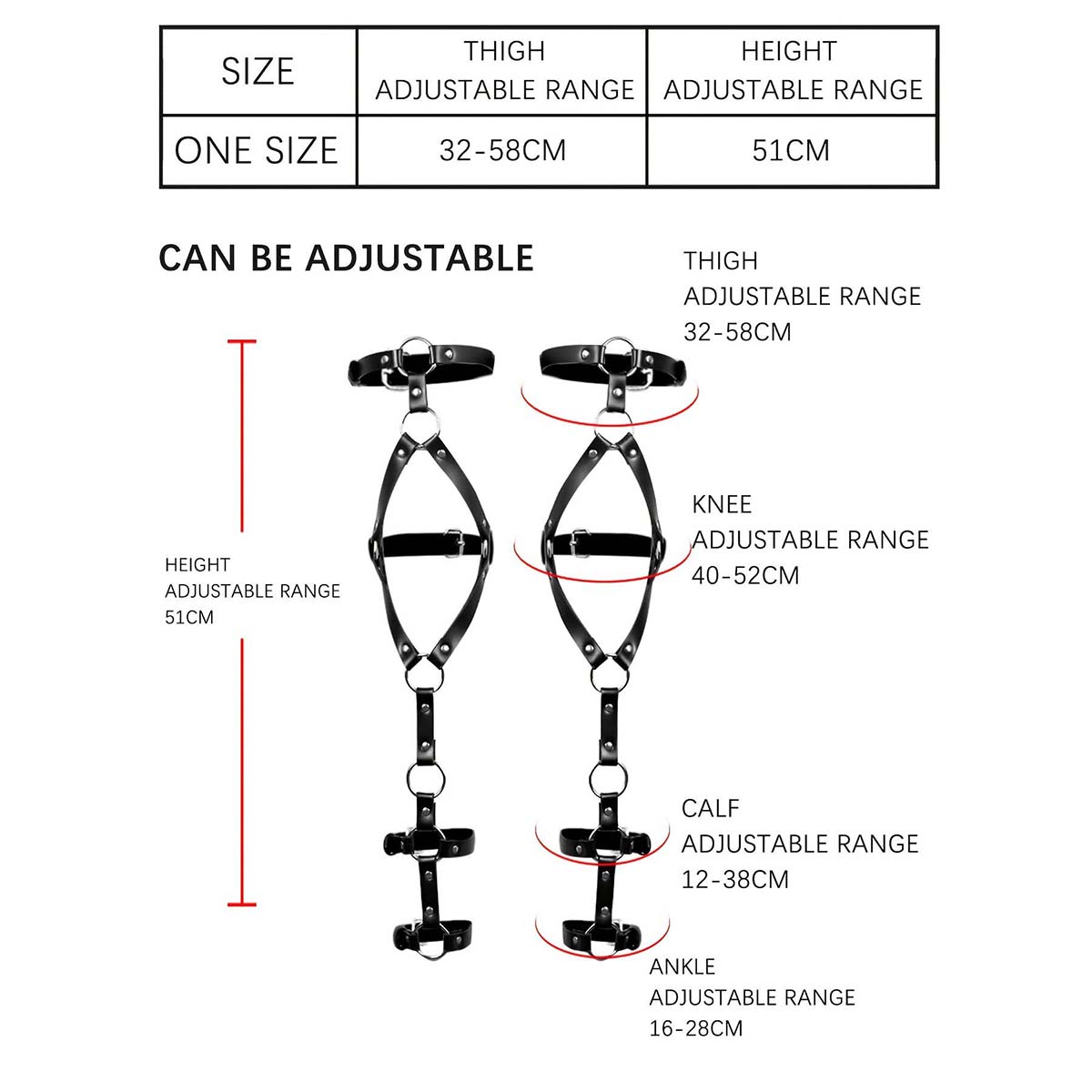 Sexy BDSM Thigh Garter Leather - Garter Belt Set 리뷰 및 가격