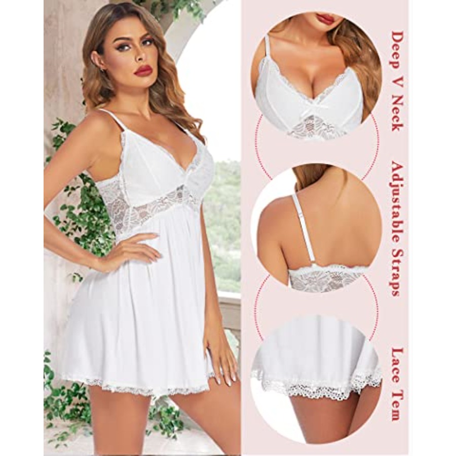 Avidlove Women Chemise Night G - Babydoll Chemise Night 리뷰 및 가격