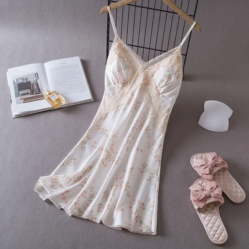 Women's Sexy Lingerie Satin Ni - Babydoll Chemise Night 리뷰 및 가격