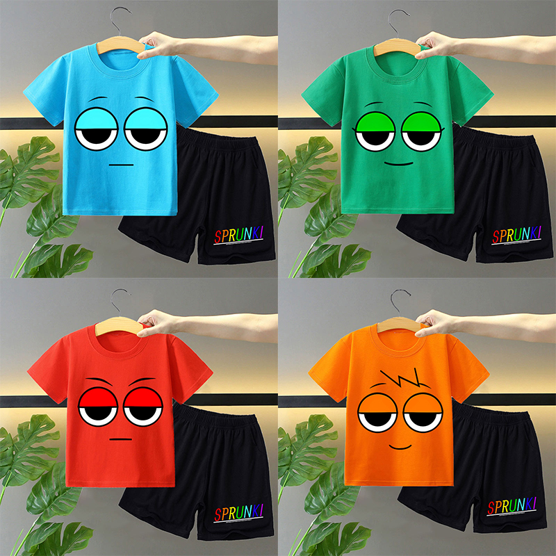 Sprunki 2pcs T-shirt and Short - Boyshort Underwear 리뷰 및 가격