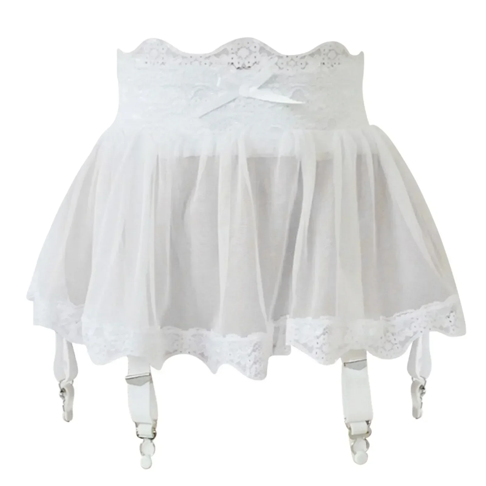 Women High Waist Lace Bandage  - Garter Belt Set 리뷰 및 가격