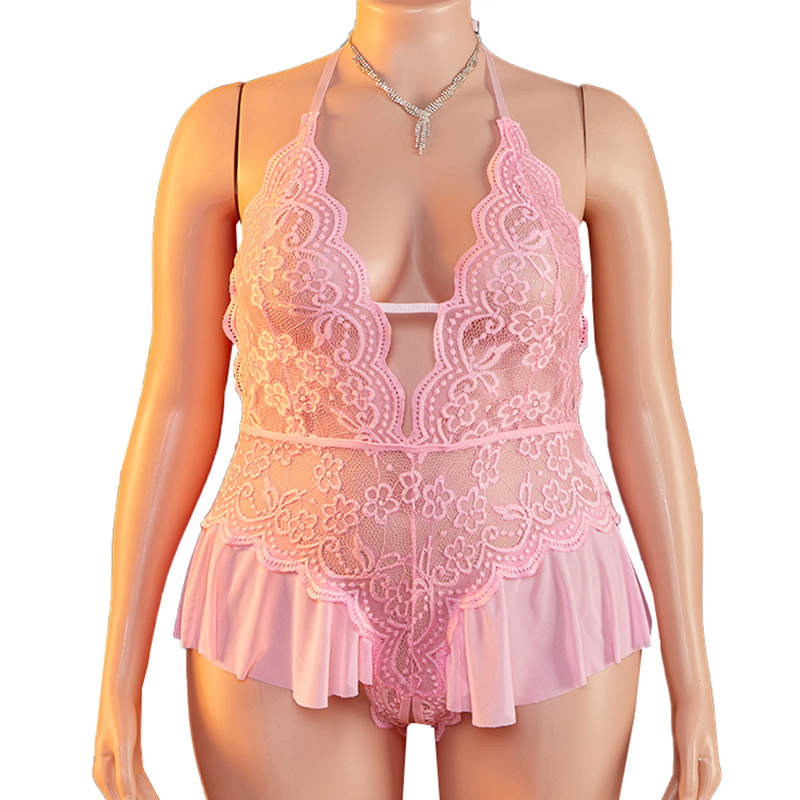 Plus Size 1XL-4XL Teddy perspe - Lace Teddy Lingerie 리뷰 및 가격