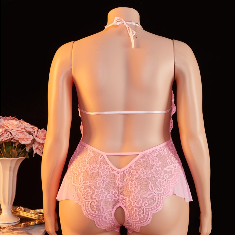 Plus Size 1XL-4XL Teddy perspe - Lace Teddy Lingerie 리뷰 및 가격