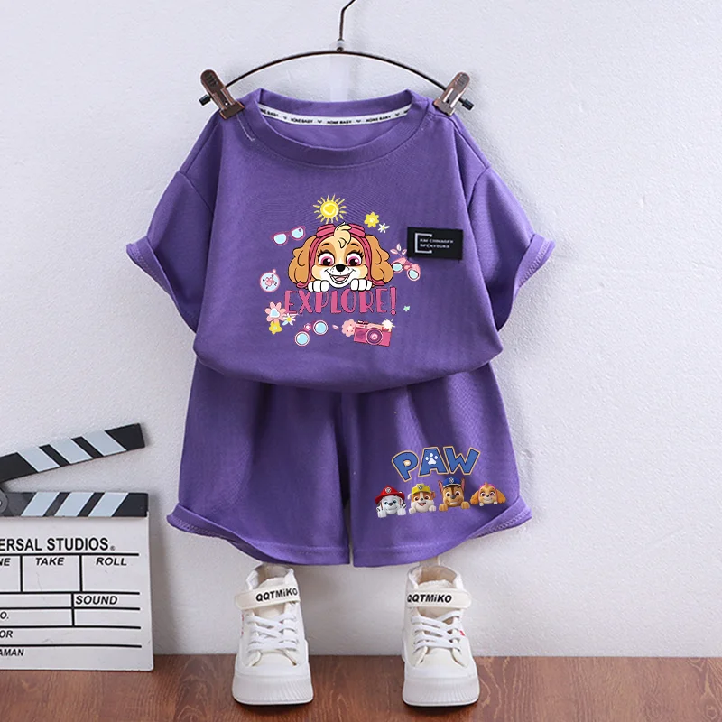 2Pc Paw Patrols T Shirt Chase  - Boyshort Underwear 리뷰 및 가격