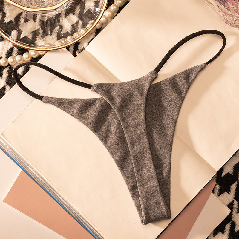 Low Waist Cotton Thong Women P - Seamless Underwear Women 리뷰 및 가격