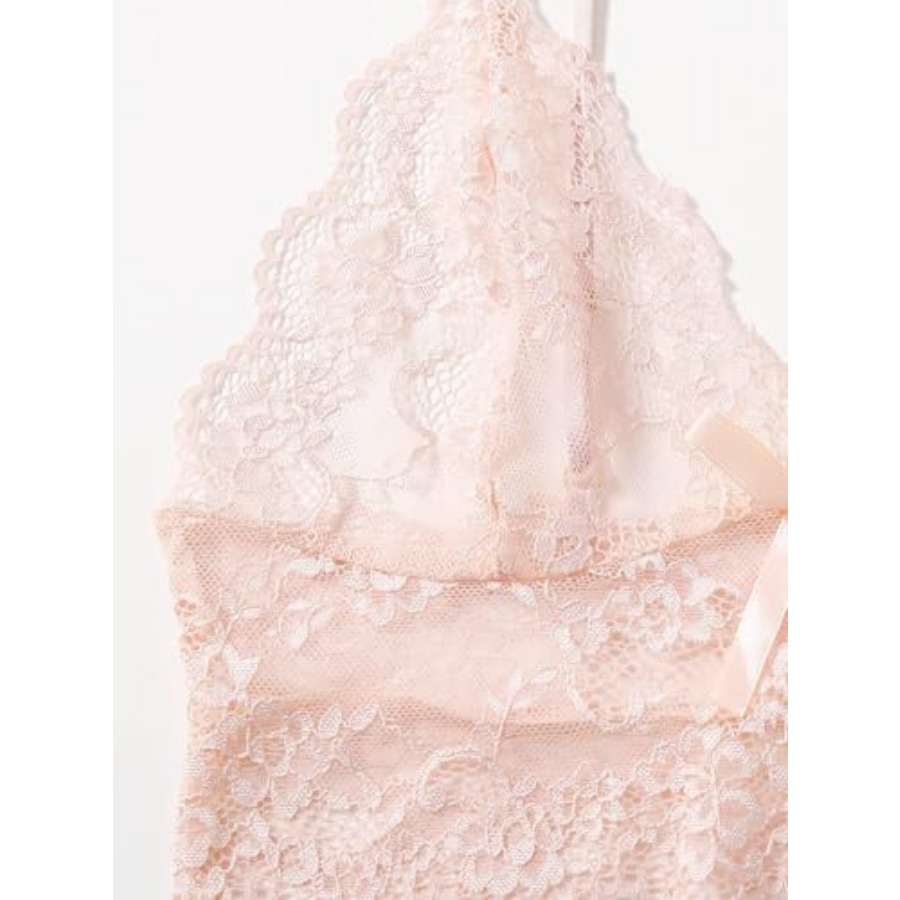 Women's 2 Pcs Lingerie Floral  - Cami Top Lace 리뷰 및 가격