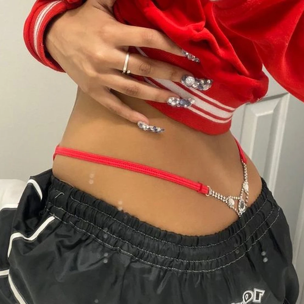 Sexy Round Rhinestone Thong Ad - Thong Bikini Women 리뷰 및 가격
