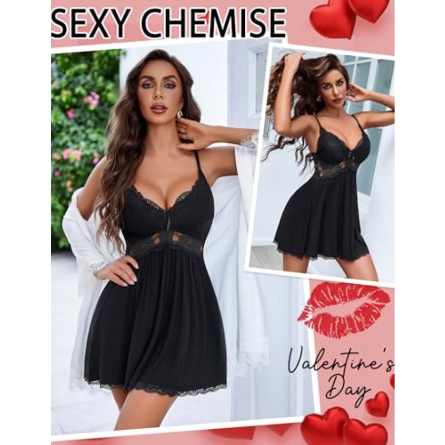 Avidlove Women Chemise Night G - Babydoll Chemise Night 리뷰 및 가격