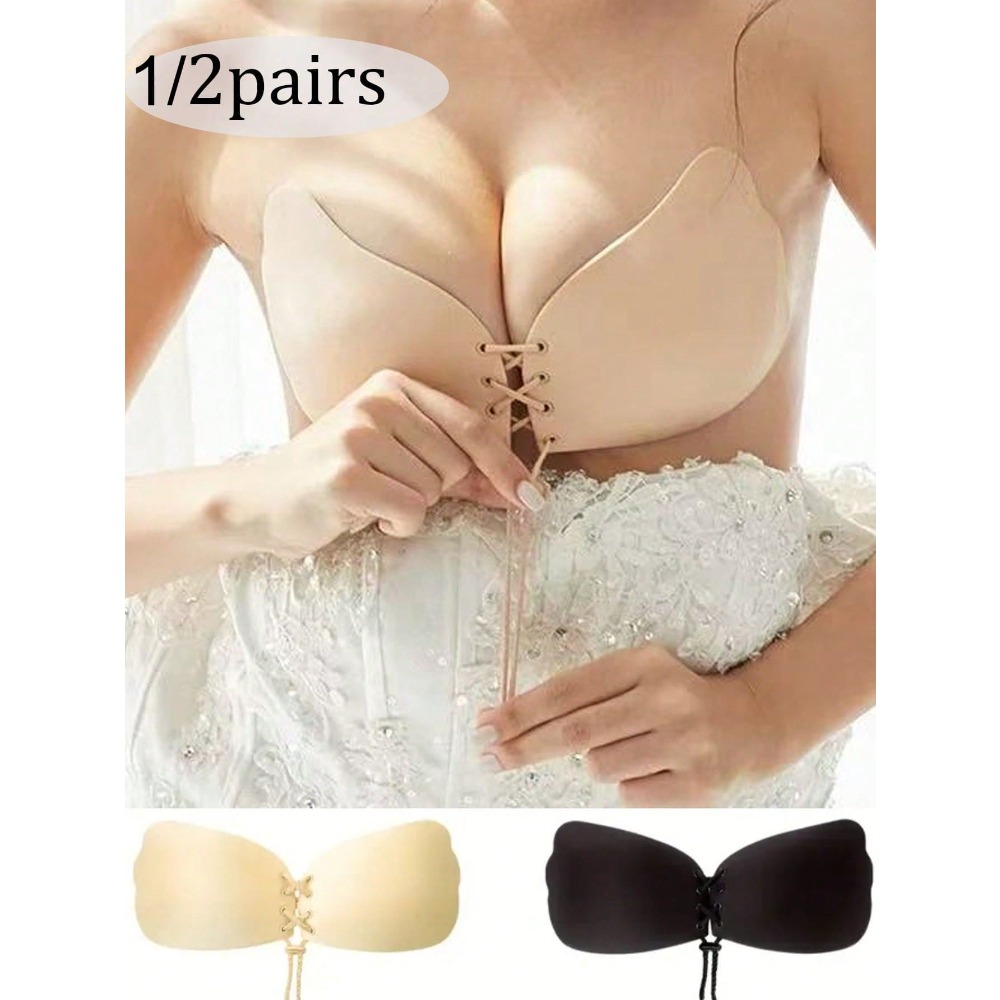 1/2pcs Wing-Shaped Adhesive Br - Silicone Bra Adhesive 리뷰 및 가격