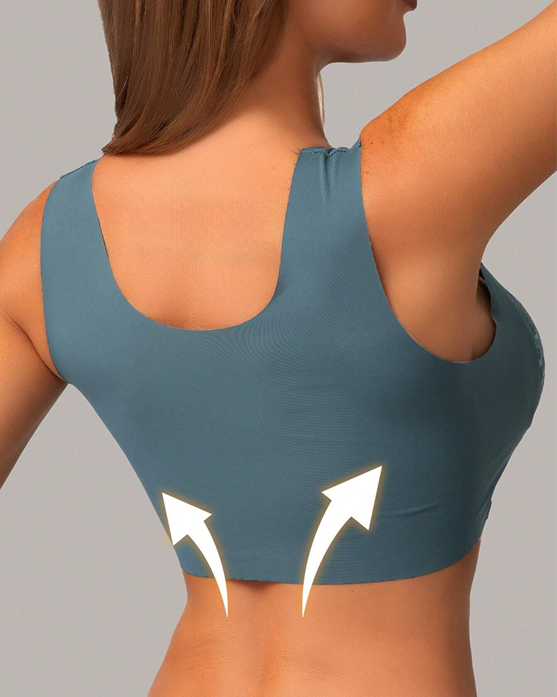 4Pcs Plus Size Women Seamless  - Push Up Bra Padded 리뷰 및 가격