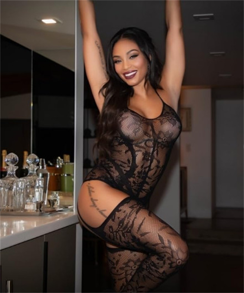 Womens Sexy Costumes Suit Lace - Bodystocking Fishnet 리뷰 및 가격