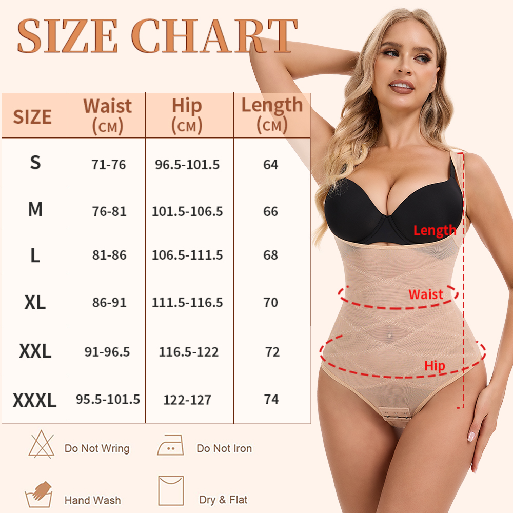 Mesh Thongs Bodysuit Shapewear - Shapewear Bodysuit Firm 리뷰 및 가격