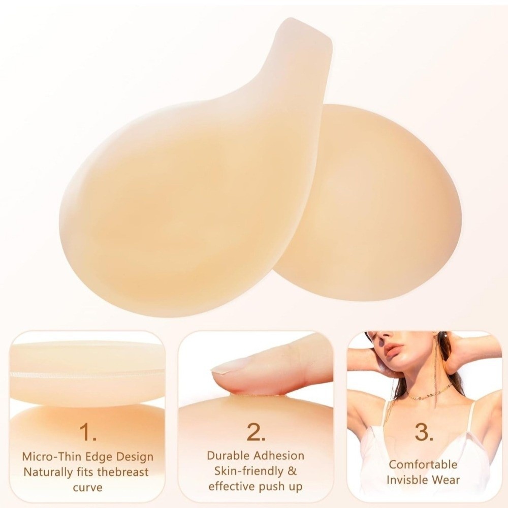 Seamless Silicone Nipple Cover - Silicone Bra Adhesive 리뷰 및 가격
