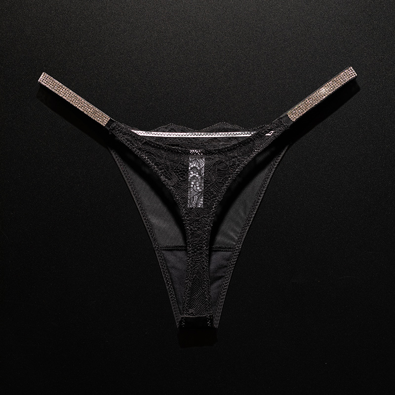 Rhinestone Lace Sexy Girls Wom - Seamless Underwear Women 리뷰 및 가격
