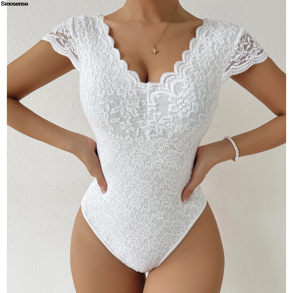 Womens Embroidery Floral Contr - Lace Teddy Lingerie 리뷰 및 가격