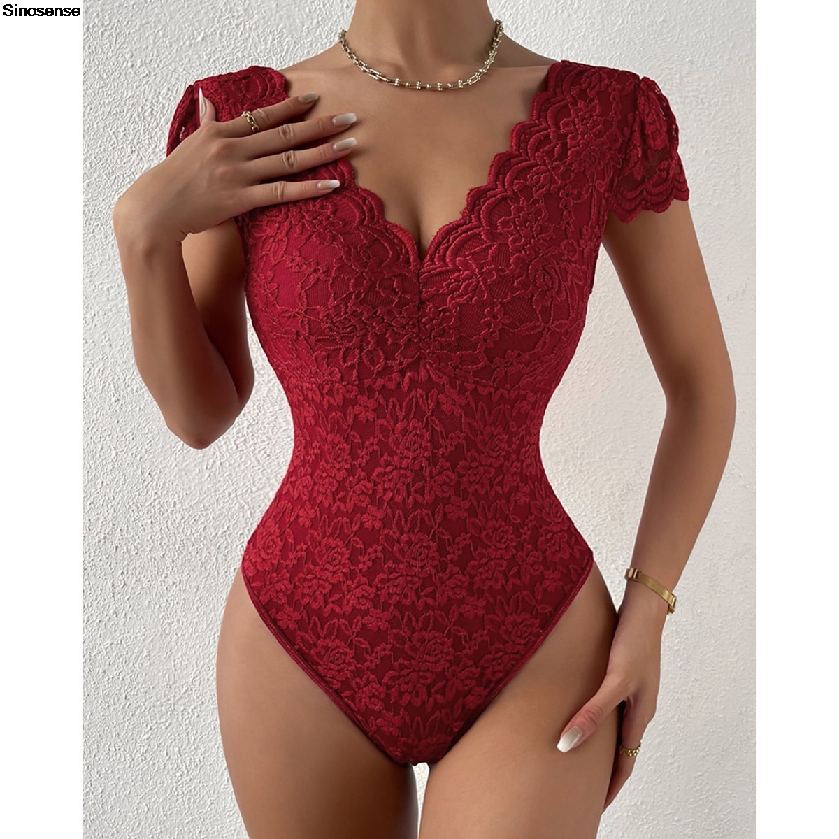 Womens Embroidery Floral Contr - Lace Teddy Lingerie 리뷰 및 가격
